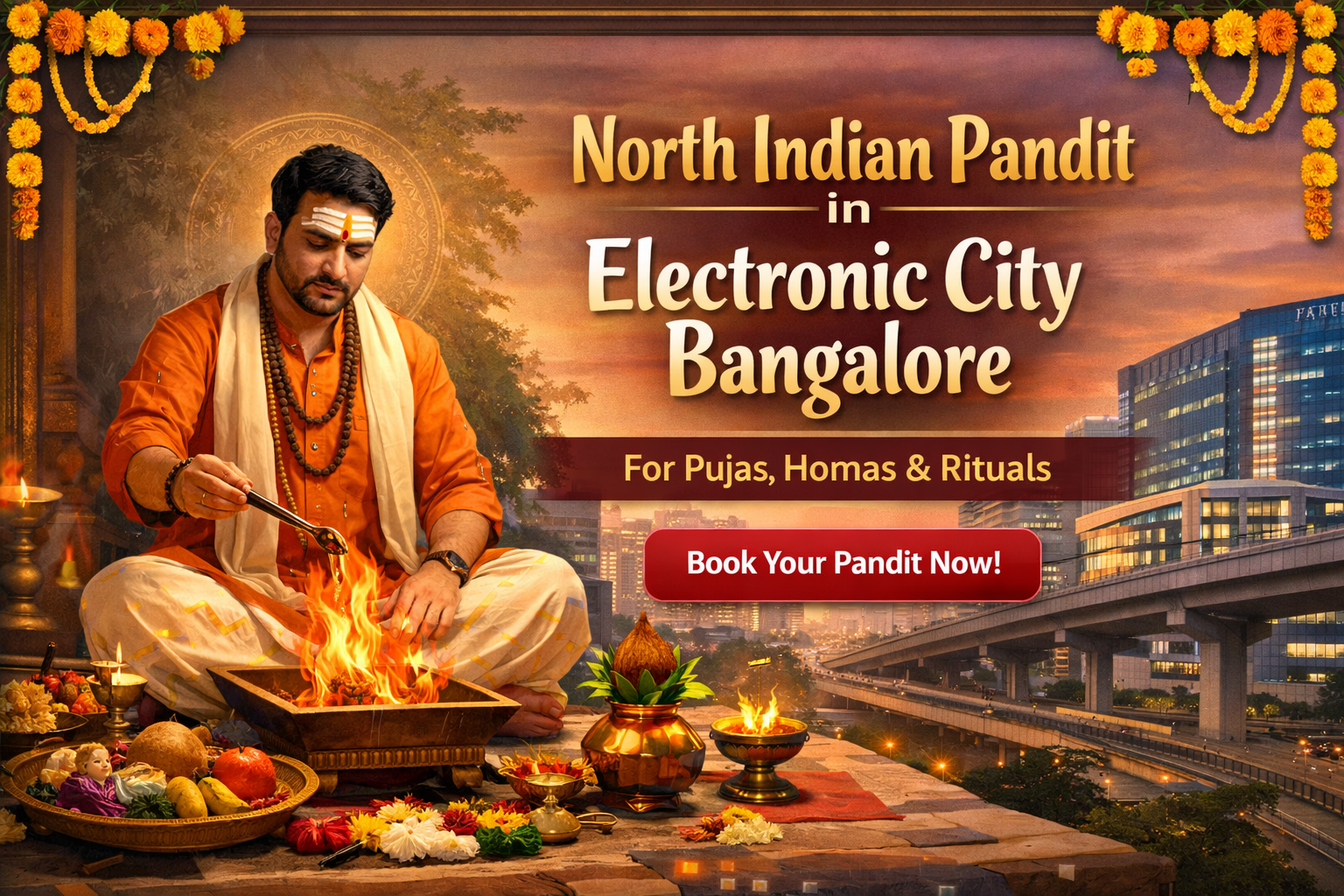 North Indian Pandit in Electronic City Bangalore